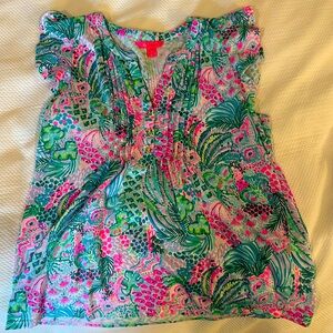 Lily Pulitzer sleeveless blouse!